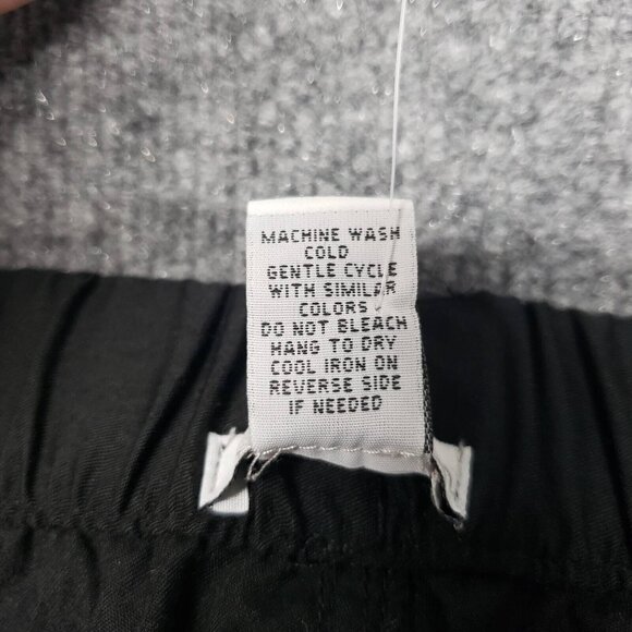 Rue21 Pants Womens Plus 1X Black Cargo High Rise Pockets Elastic Waist New - Picture 12 of 12